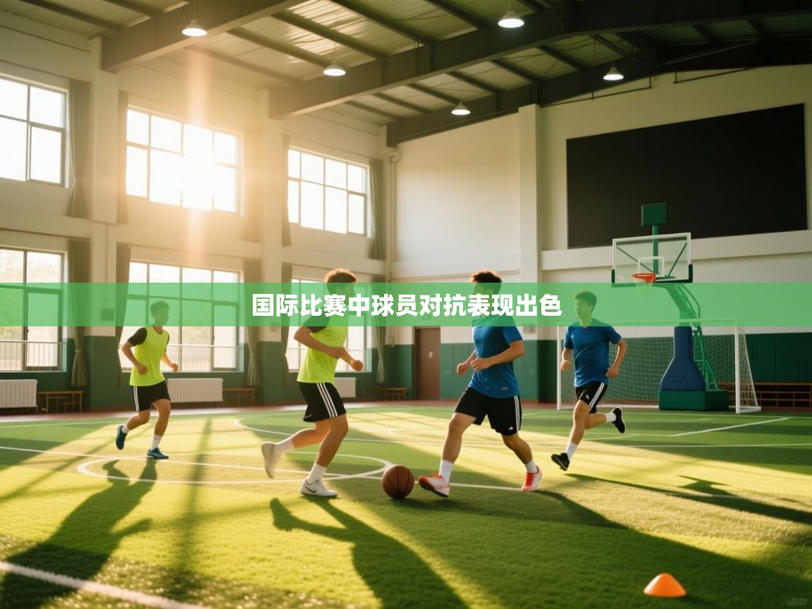 国际比赛中球员对抗表现出色 第2张